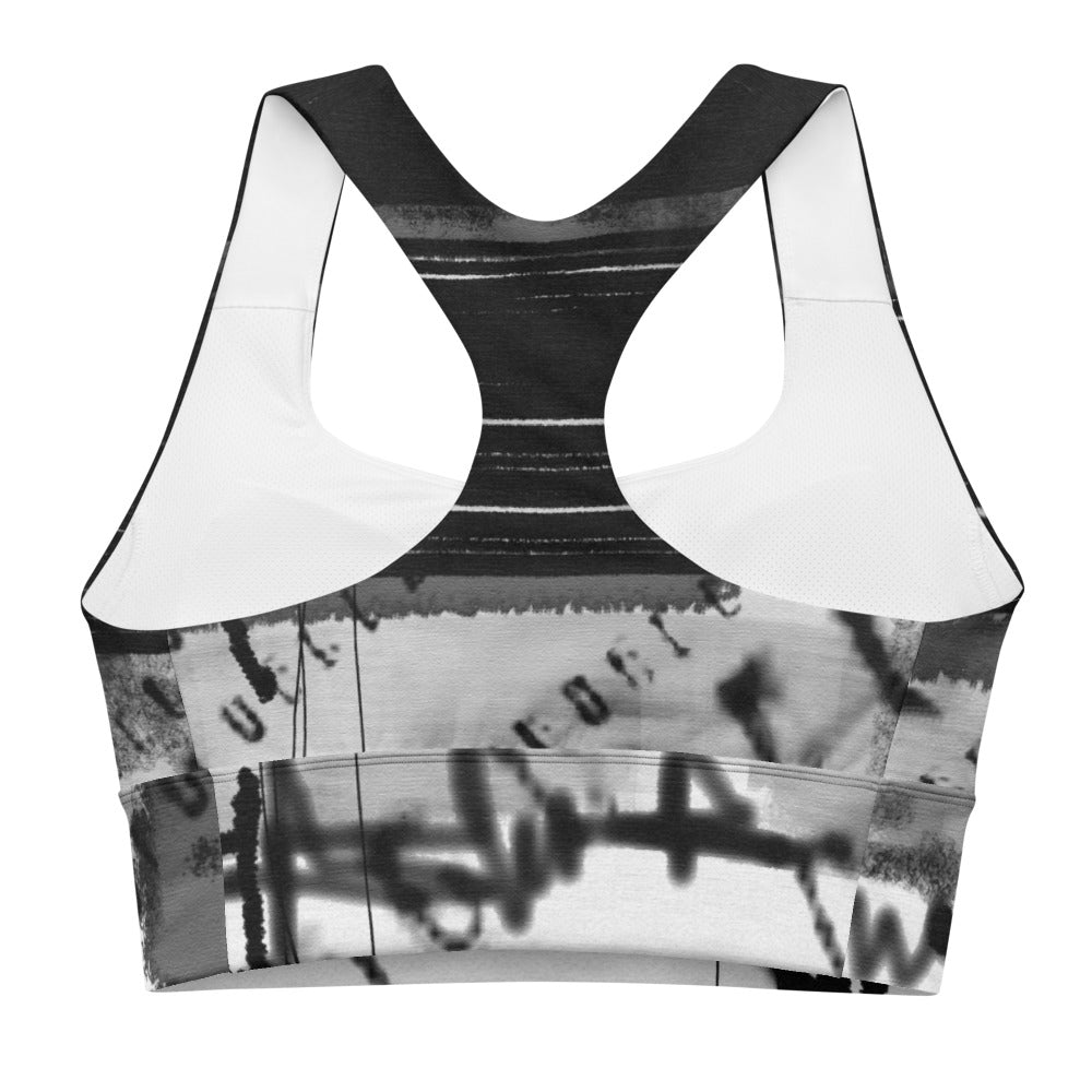 "Code" Longline sports bra