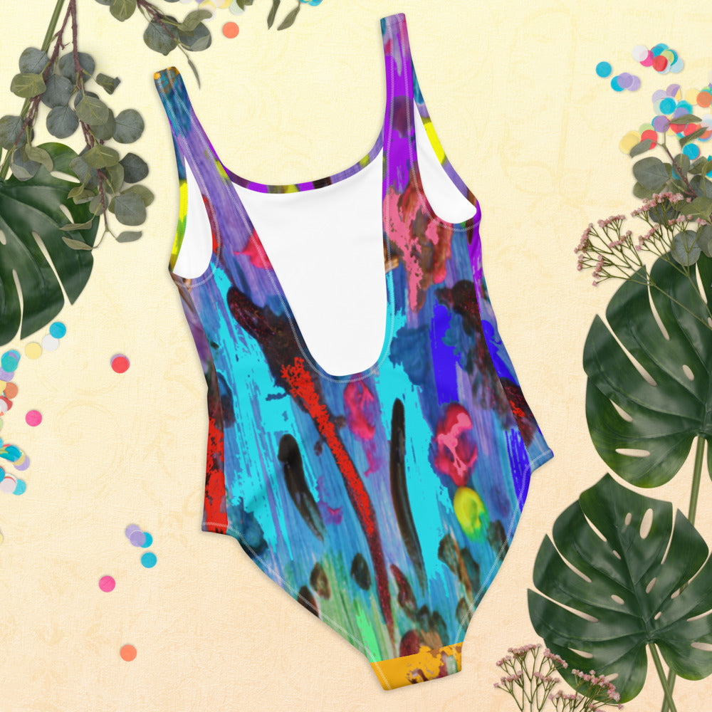 "My palette" One-Piece Swimsuit