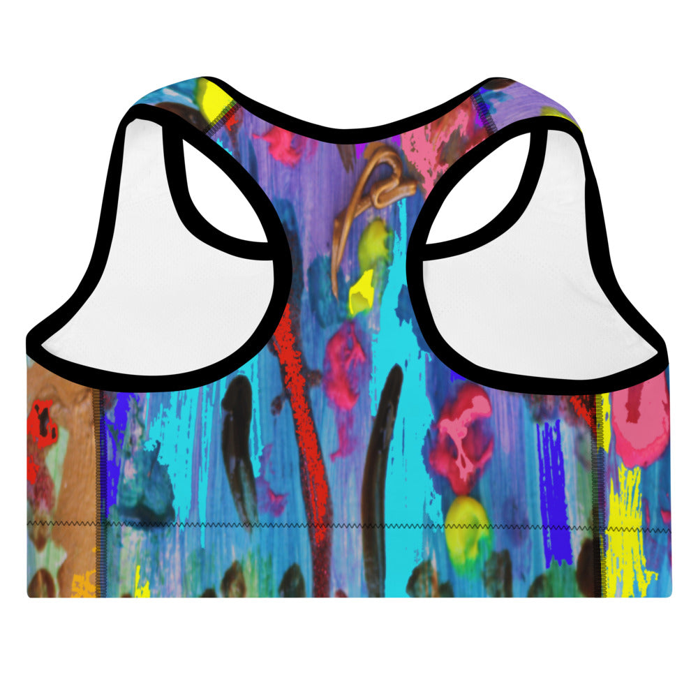 "My palette" Padded Sports Bra