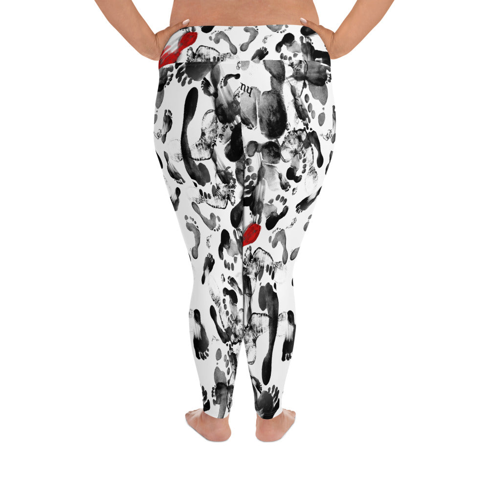 "Humans" Plus Size Leggings