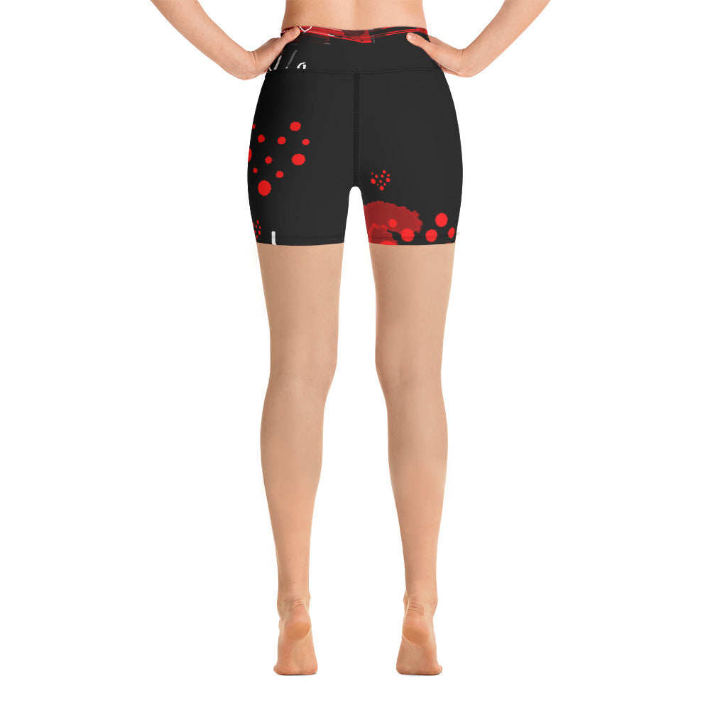"Love for love" Yoga Shorts