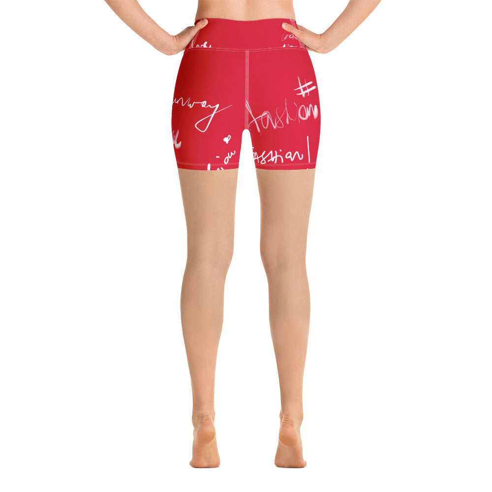 "Runway" Yoga Shorts