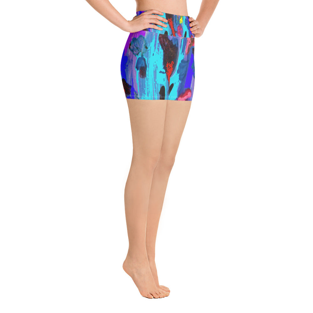 "My palette" Yoga Shorts