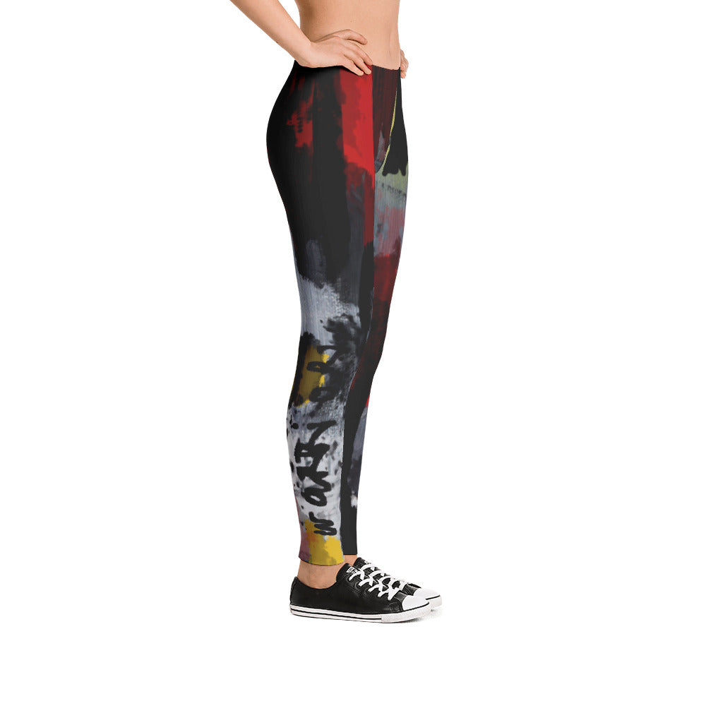 "Warrior" low waist Leggings