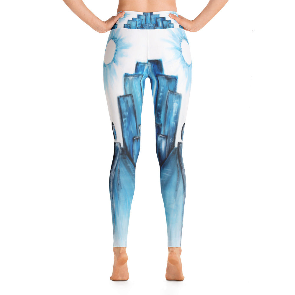 "Keep walking" high waist Leggings