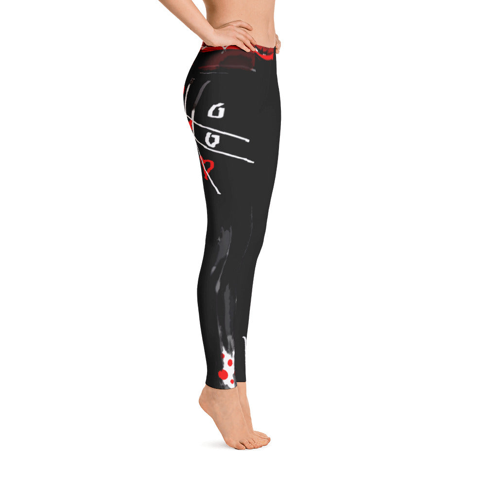 "Love for Love" low waist  Leggings