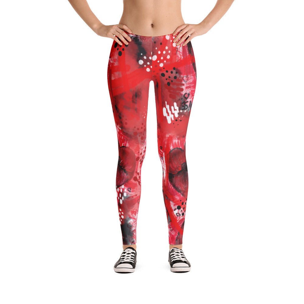"Kiss me" low waist Leggings