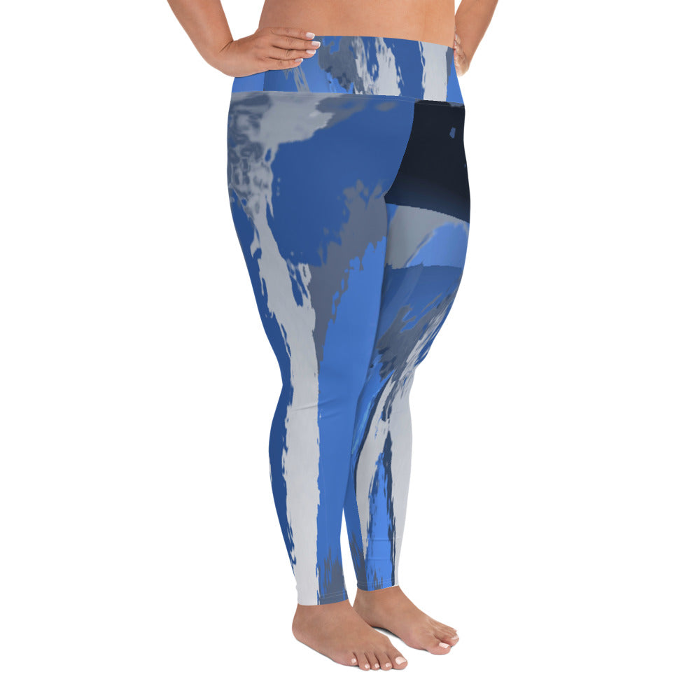"I am the storm"  Plus Size Leggings
