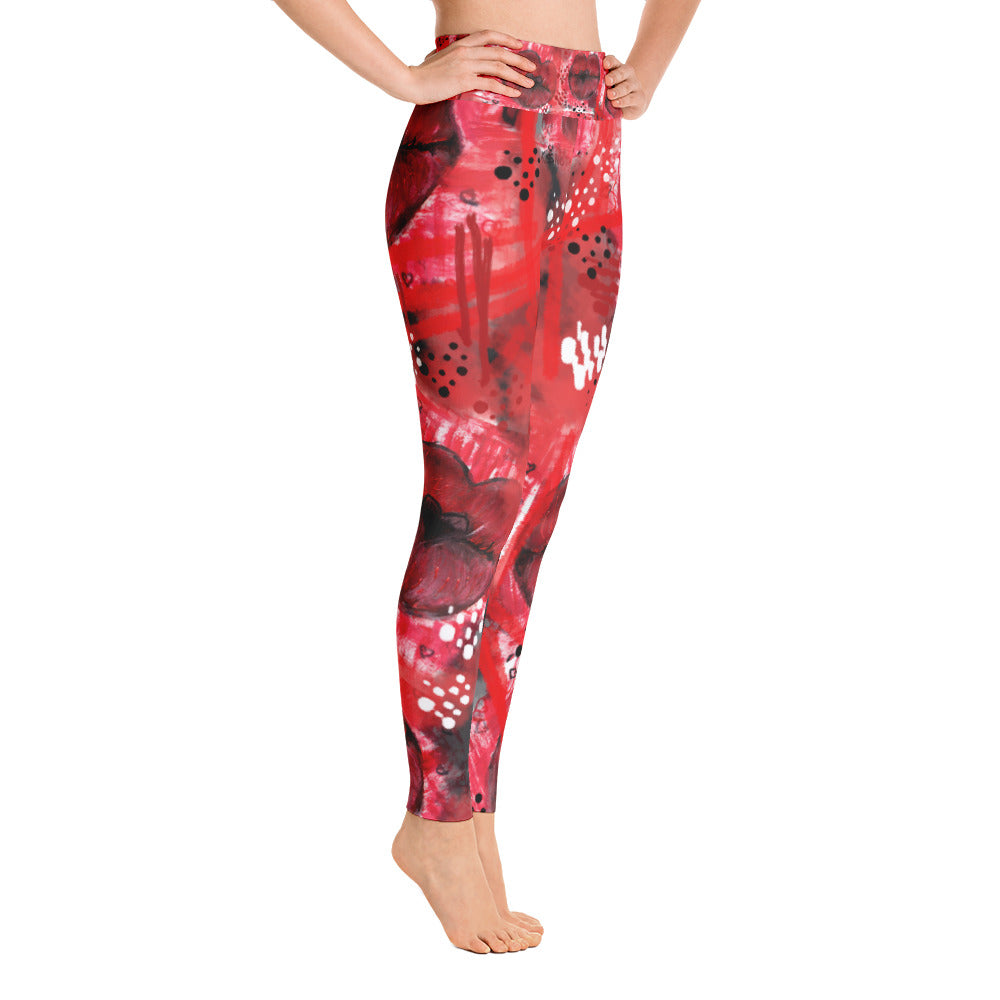 "Kiss me" high waist Leggings