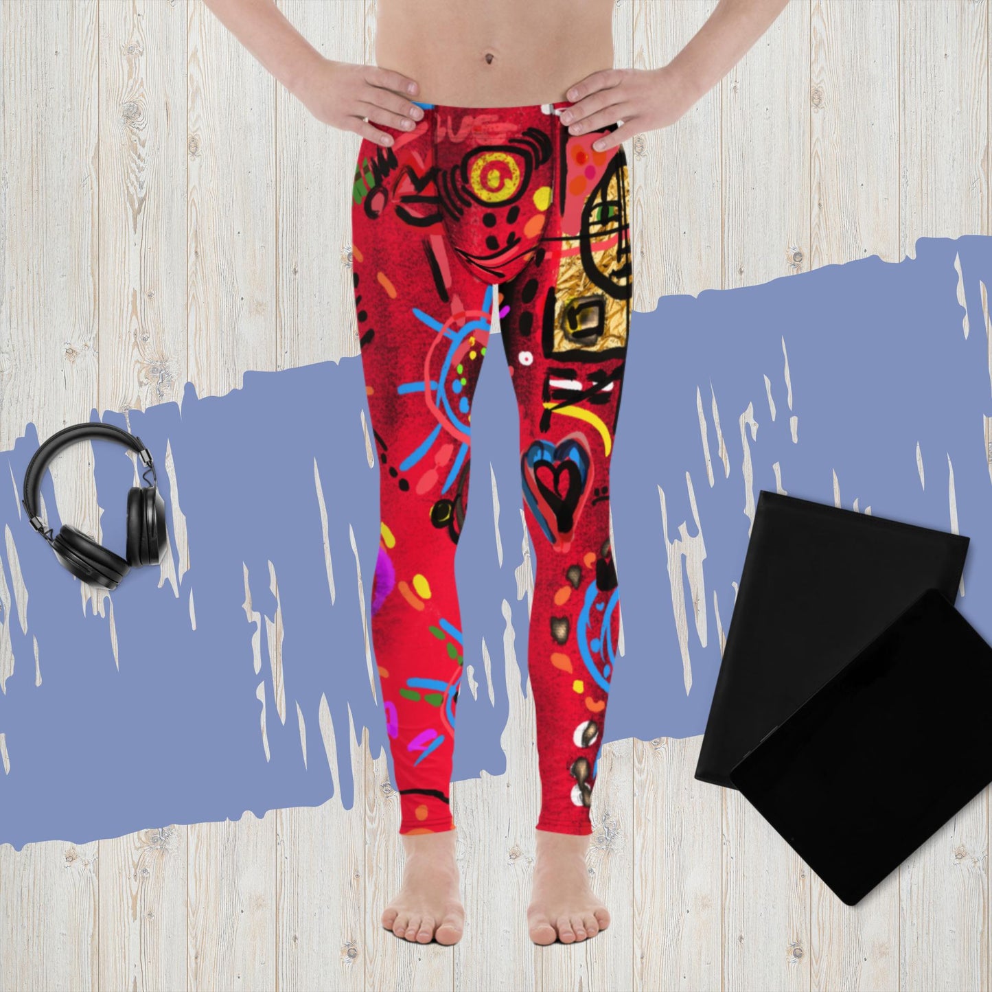 "Secret love" Men's Leggings