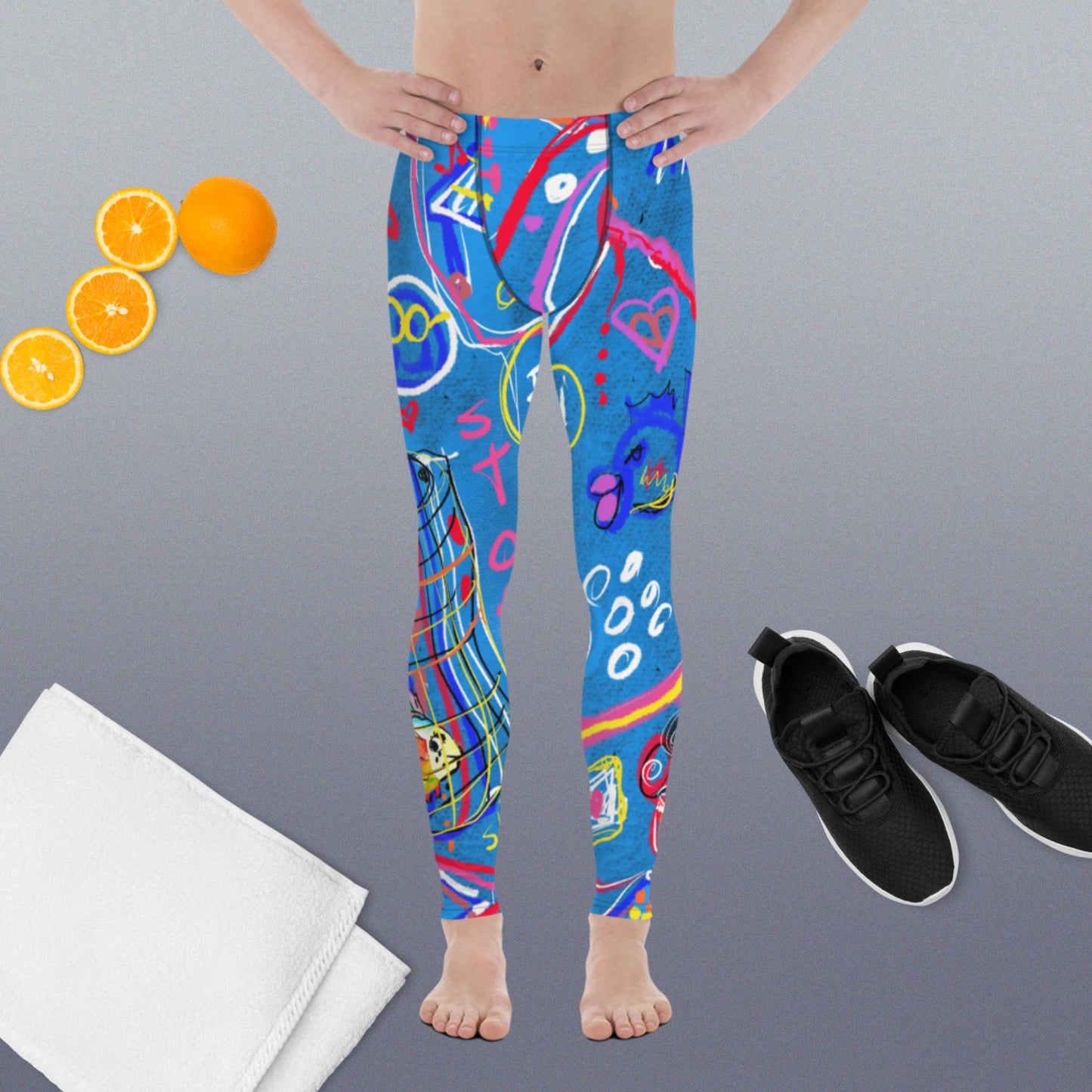 "Sudoku" Men's Leggings