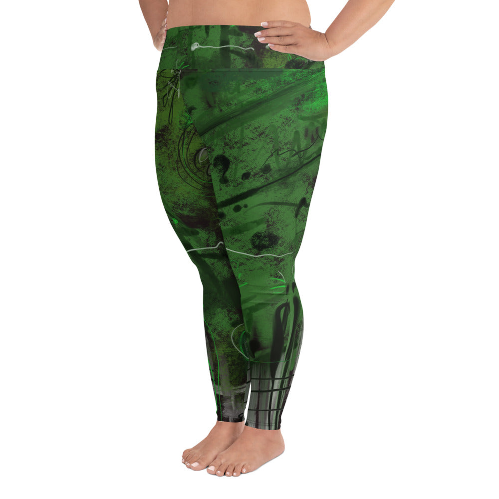 "Tree of life" All-Over Print Plus Size Leggings