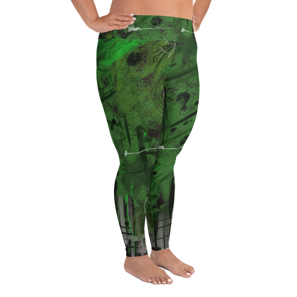 "Tree of life" All-Over Print Plus Size Leggings