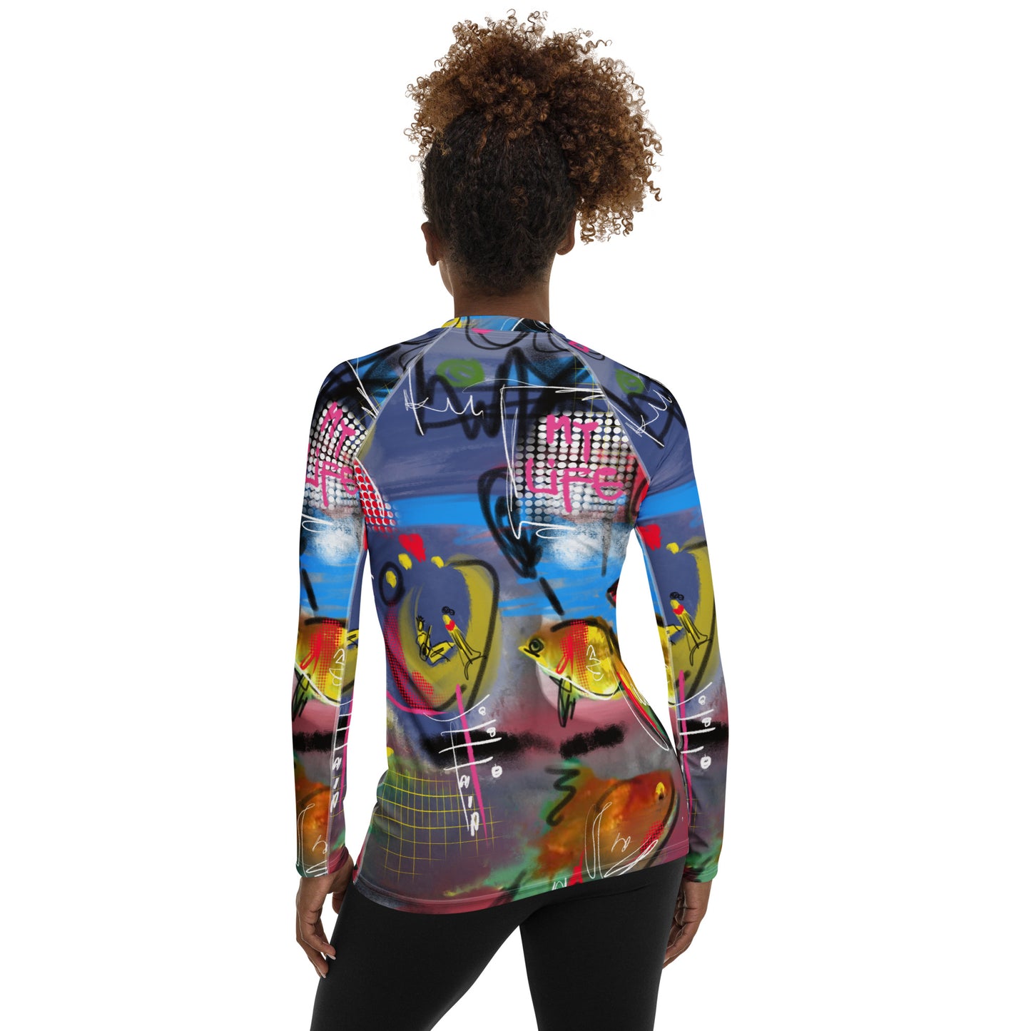 'My life" Women's Rash Guard