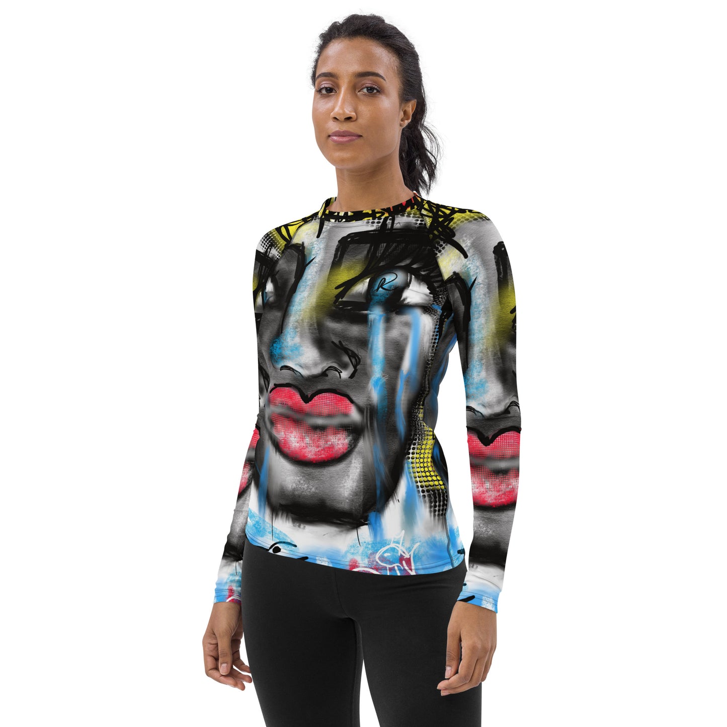 "Why love" Women's Rash Guard