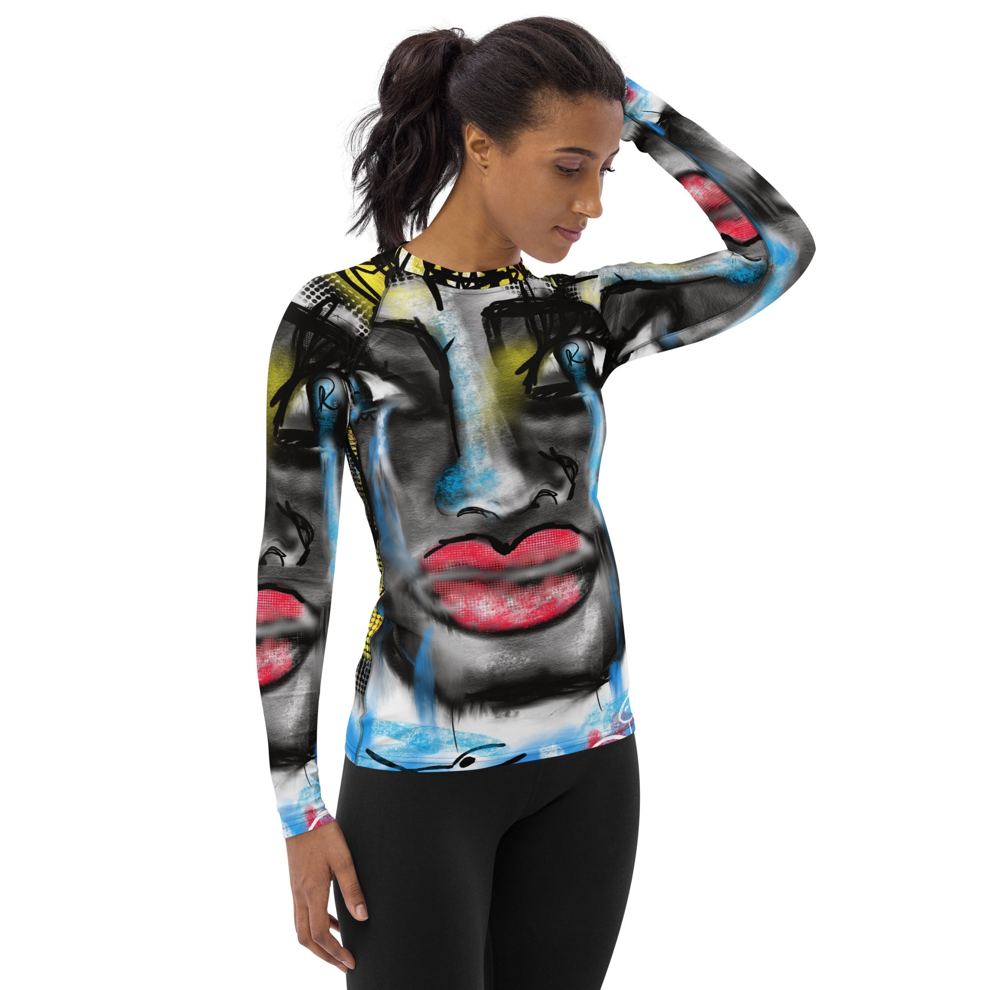 "Why love" Women's Rash Guard