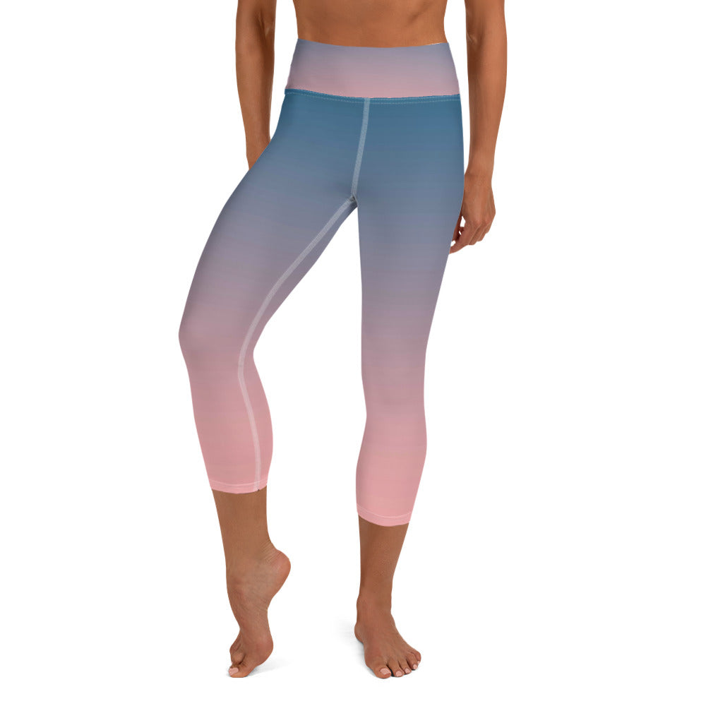 "Vulnerability" Yoga Capri Leggings