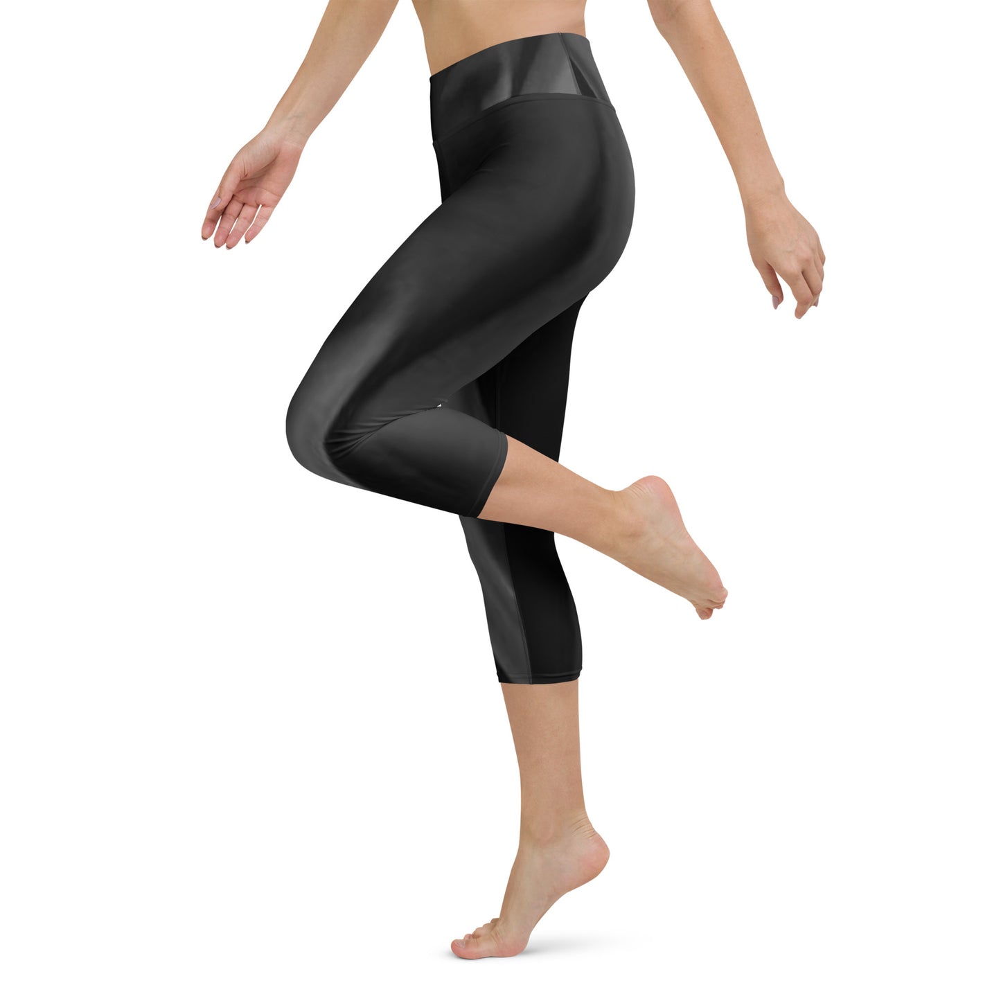 "Elegance" Yoga Capri Leggings