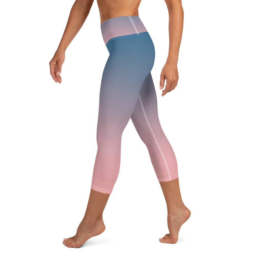 "Vulnerability" Yoga Capri Leggings