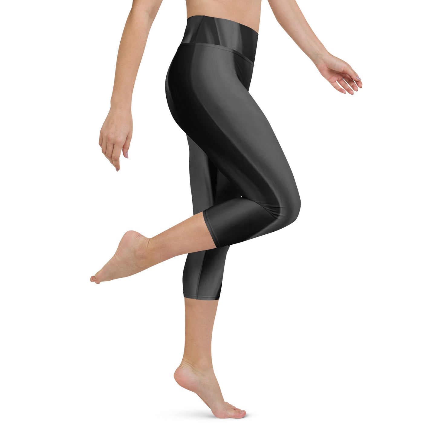 "Elegance" Yoga Capri Leggings