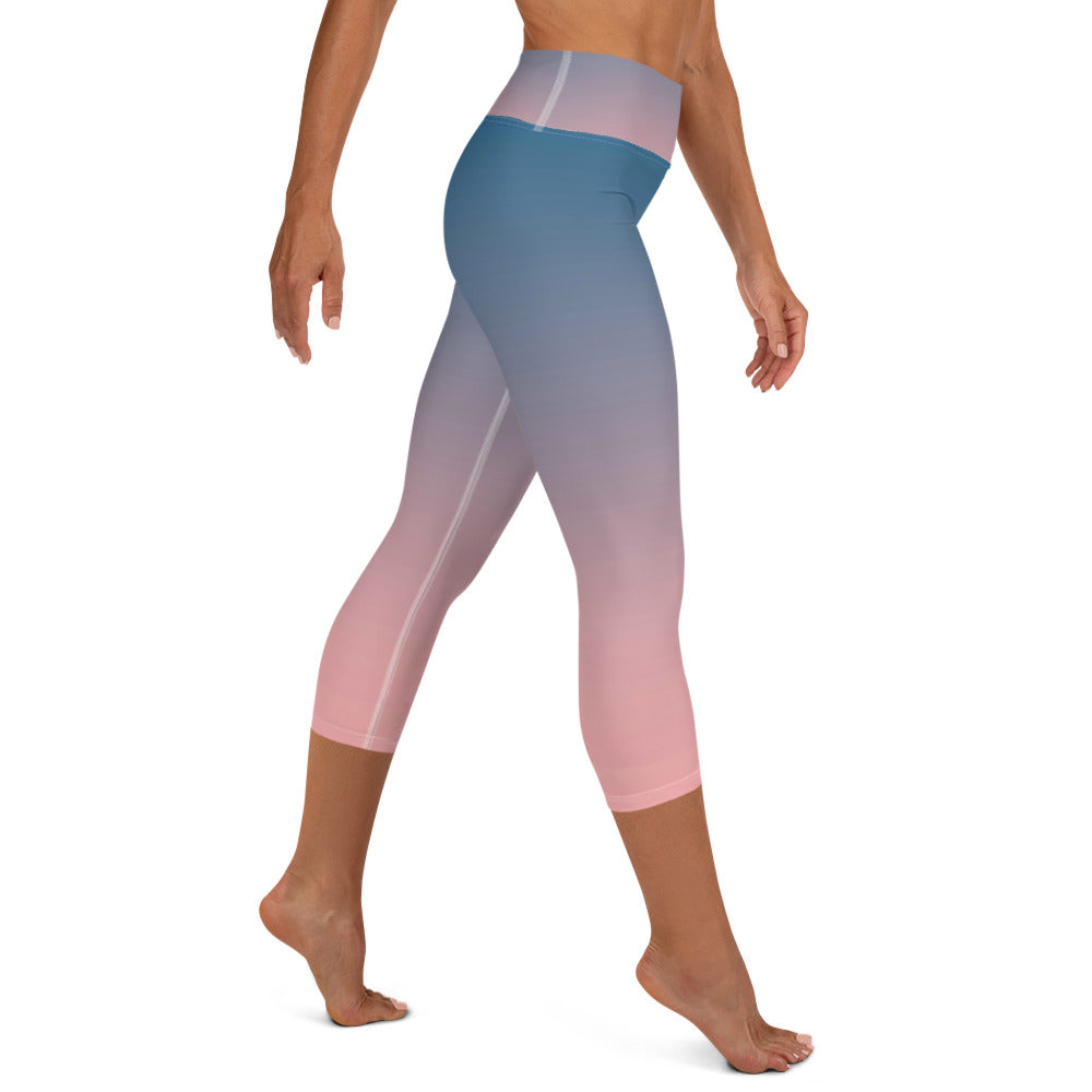 "Vulnerability" Yoga Capri Leggings