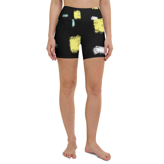 "City life" Yoga Shorts