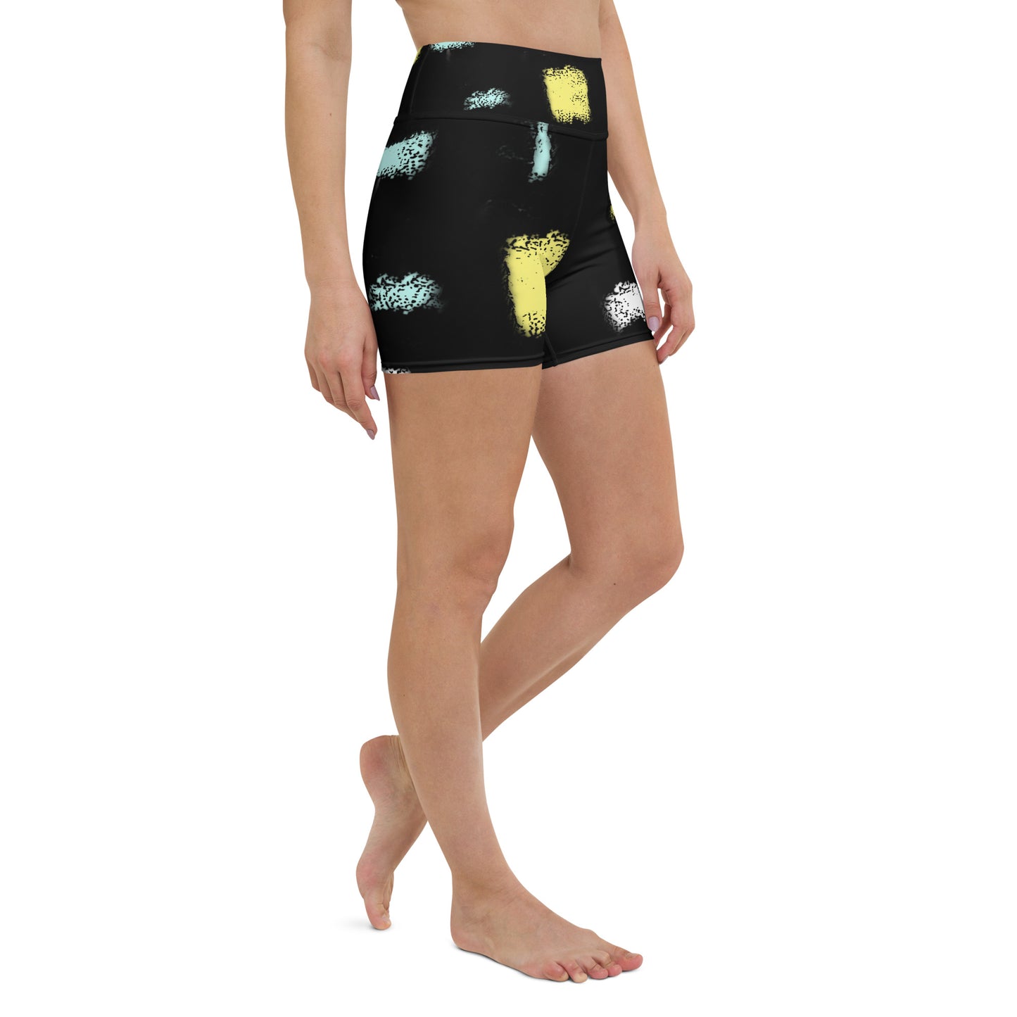 "City life" Yoga Shorts