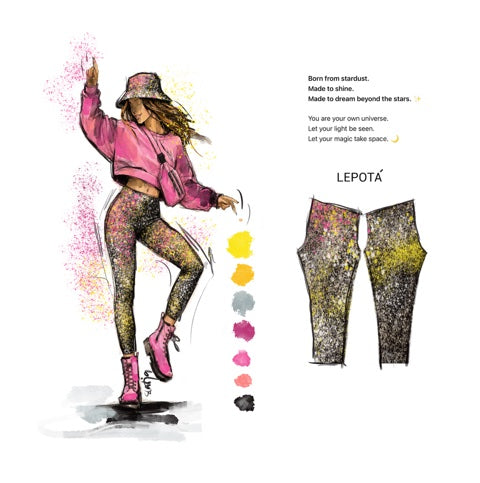 "Stardust"  Leggings