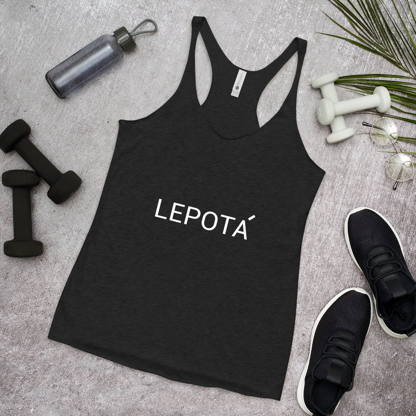 "Lepota" Women's Racerback Tank