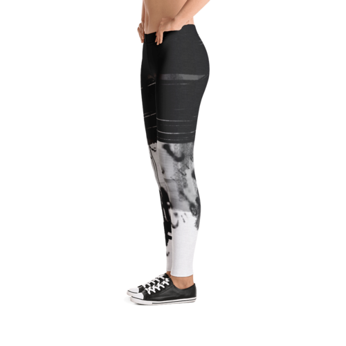 "Code" low waist leggings