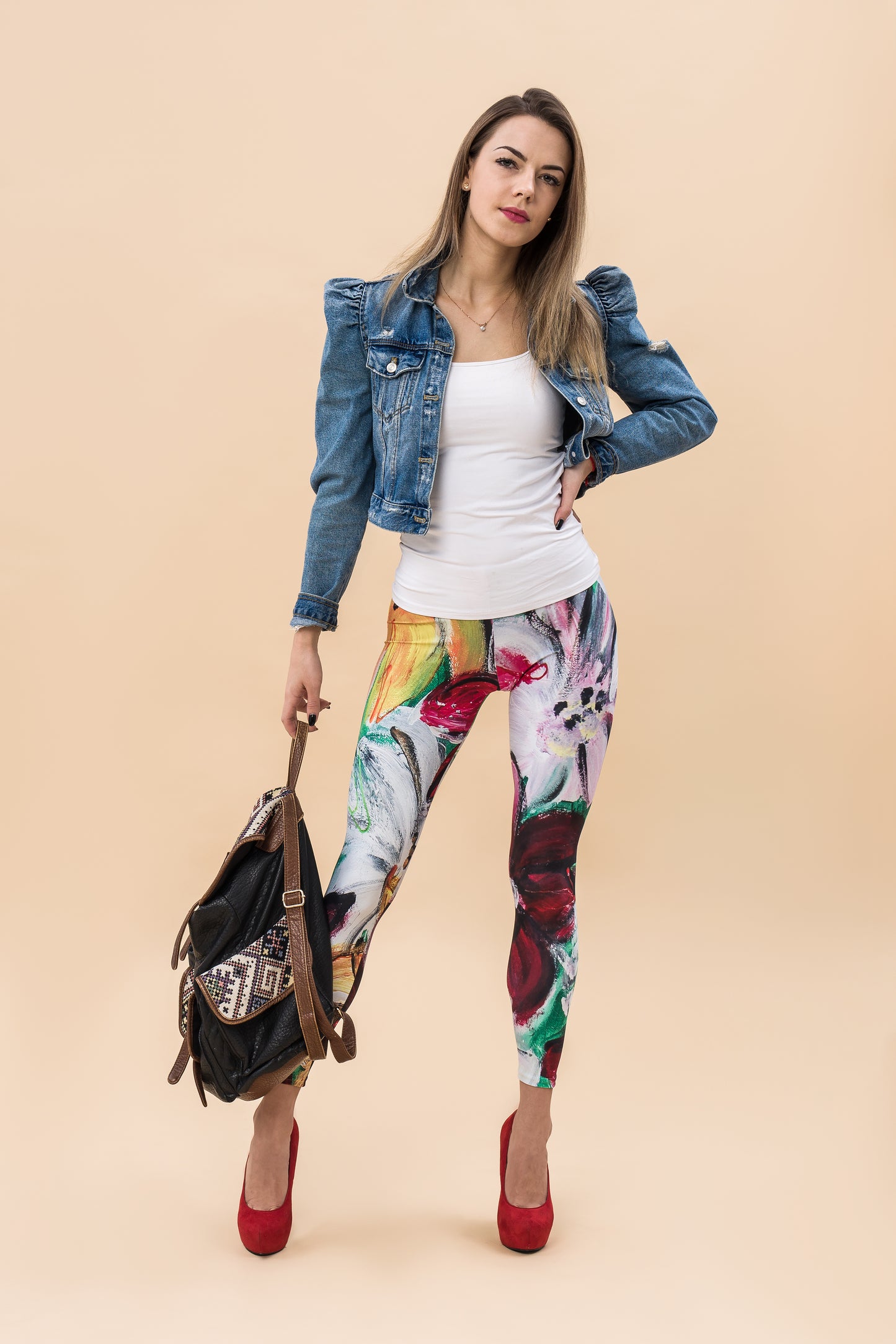 "Garden" high waist Leggings