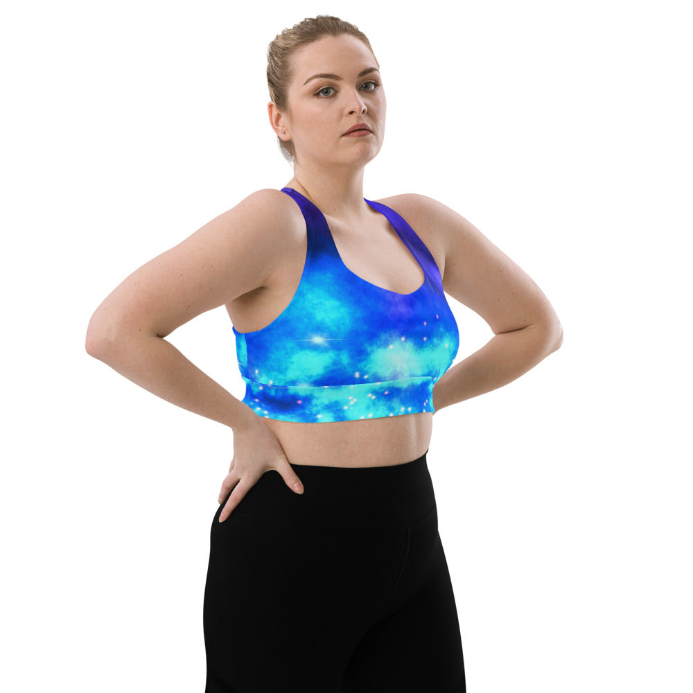 "You are magic" Longline sports bra