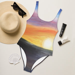 "Sunset" One-Piece Swimsuit