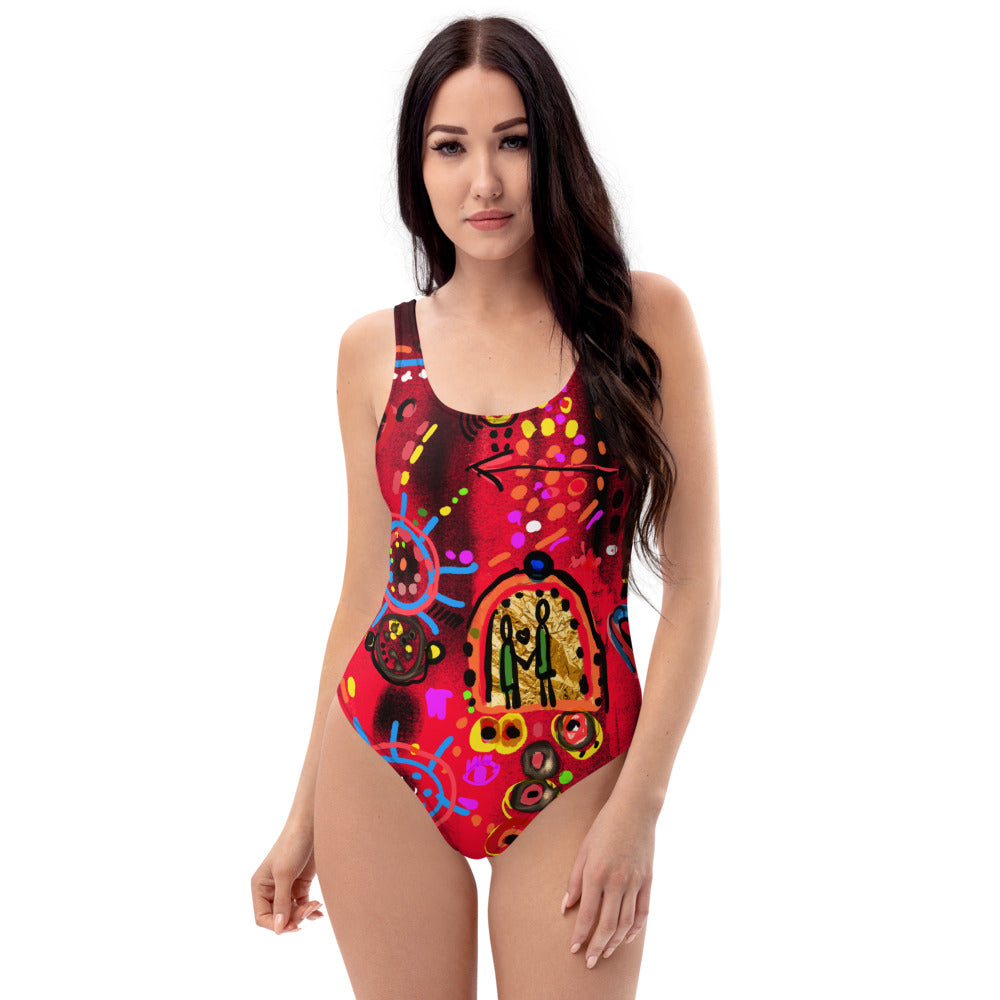 "Secret love" One-Piece Swimsuit