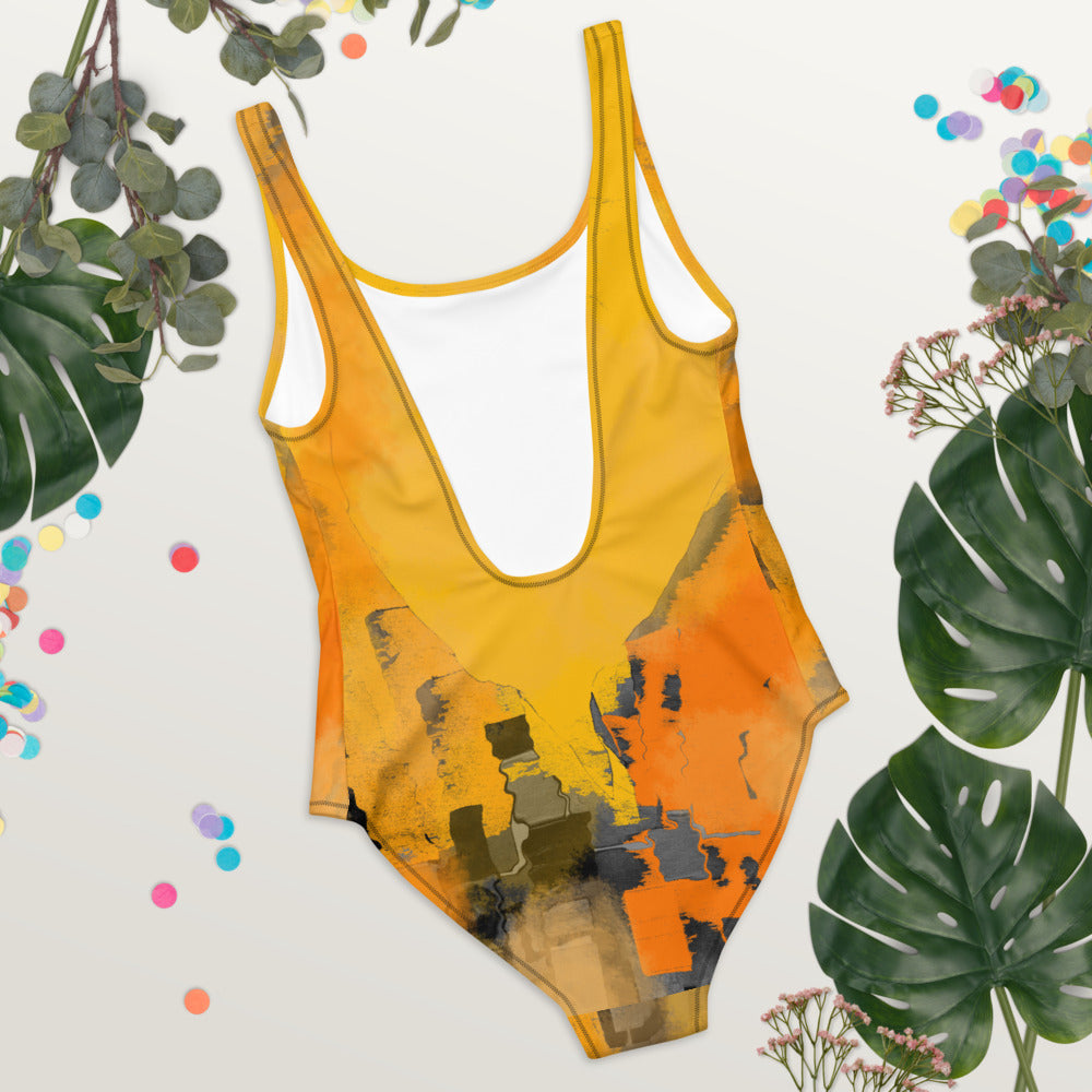 "I am the sun" One-Piece Swimsuit