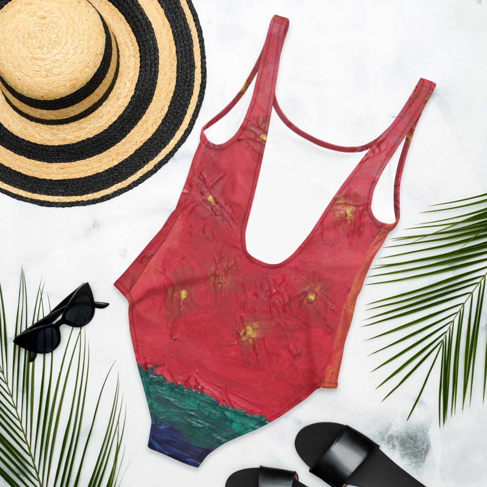"Beautiful day" One-Piece Swimsuit