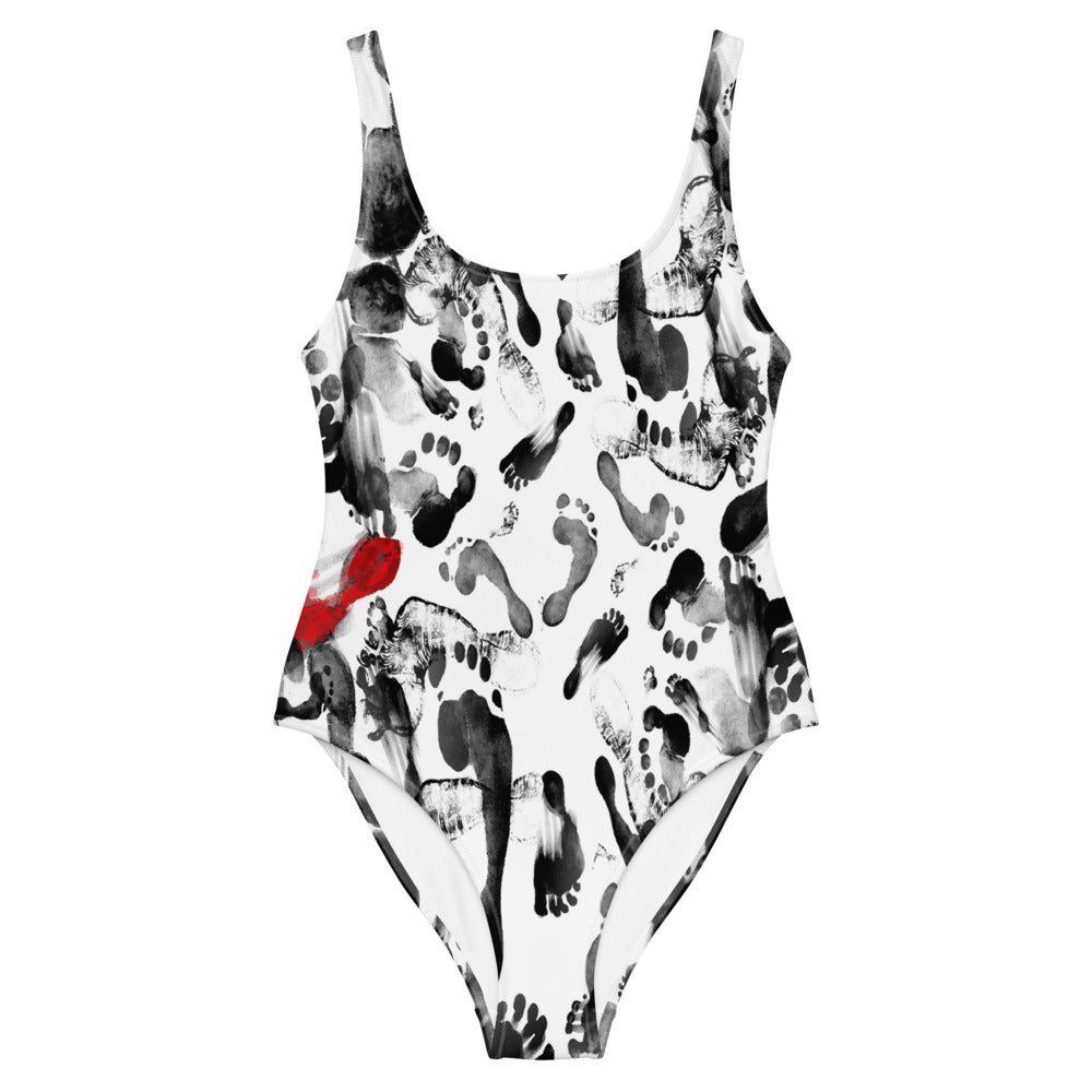 "Humans" One-Piece Swimsuit