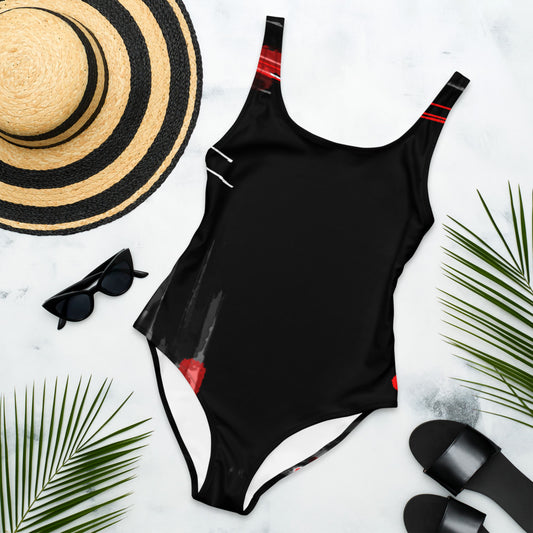 "Love for love" One-Piece Swimsuit