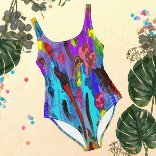 "My palette" One-Piece Swimsuit