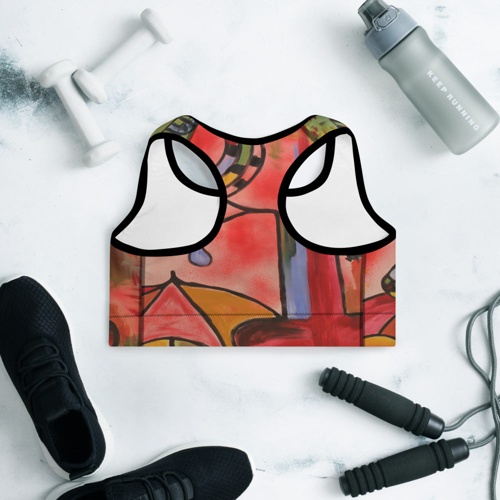 "Sensation" Padded Sports Bra