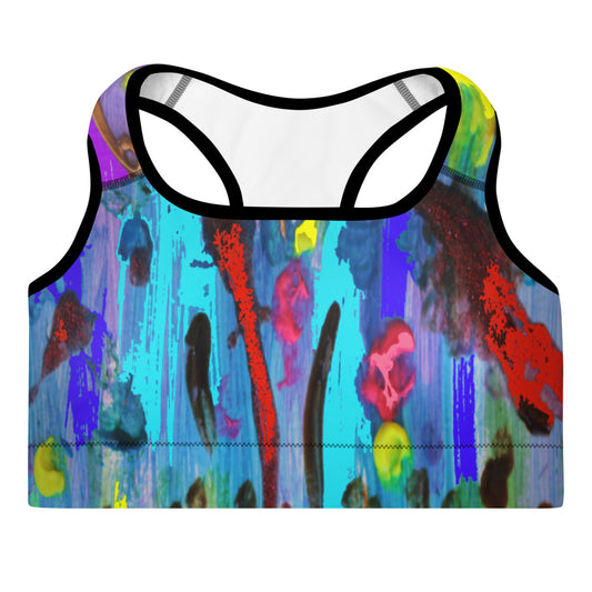 "My palette" Padded Sports Bra