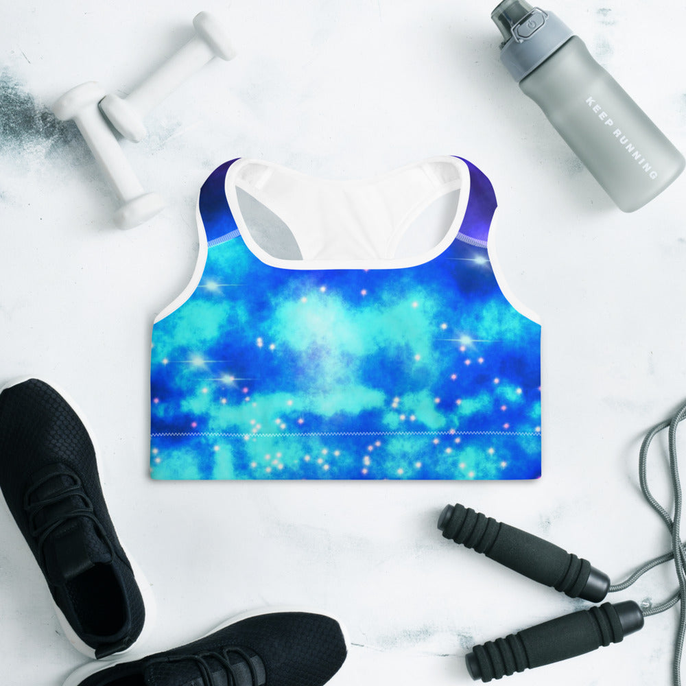 "You are magic" Padded Sports Bra