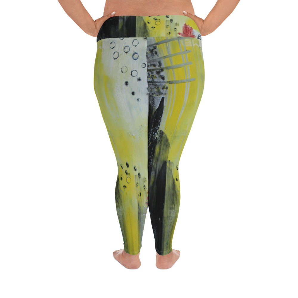 "Freedom"  Plus Size Leggings