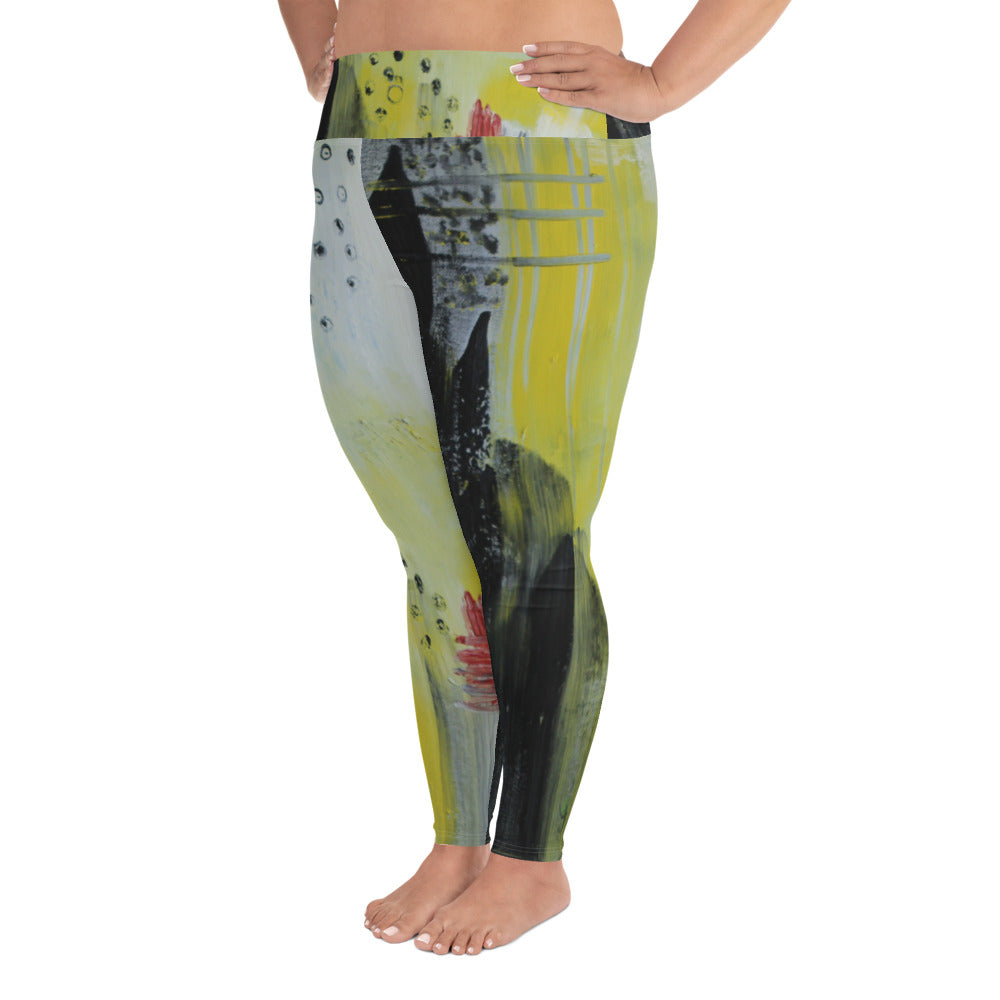 "Freedom"  Plus Size Leggings