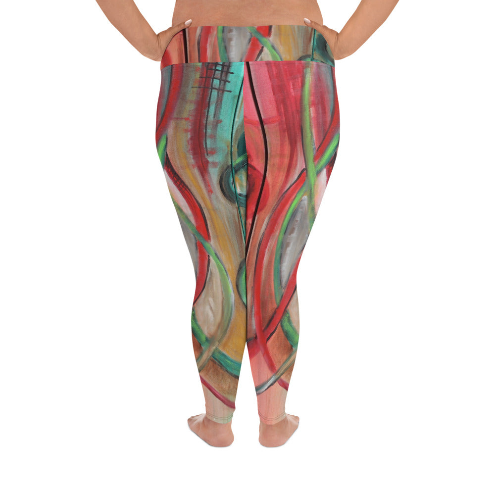 "Balance"  Plus Size Leggings