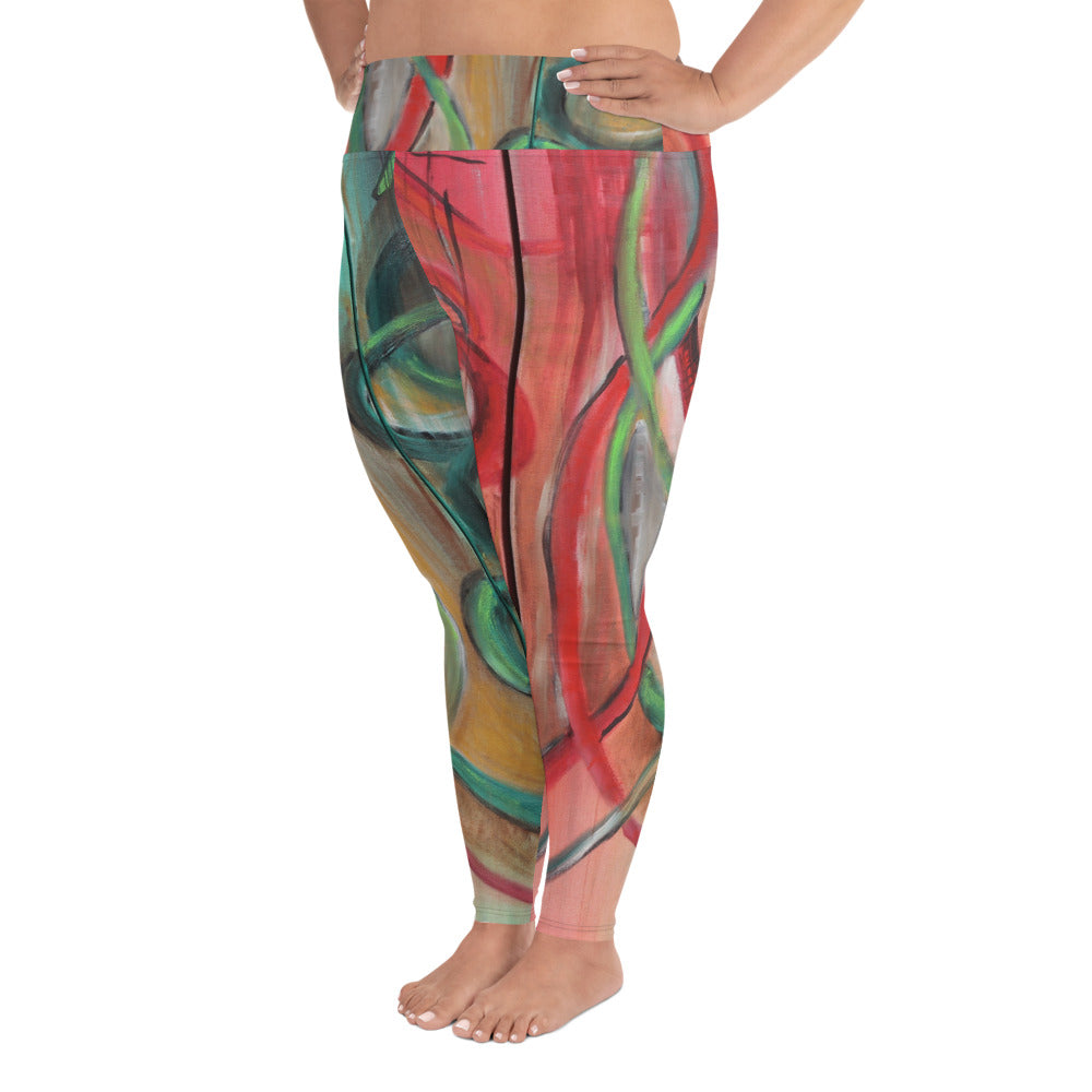 "Balance"  Plus Size Leggings