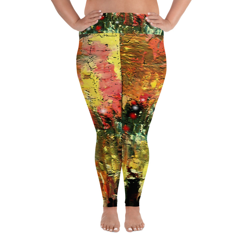 "City that never sleeps" Plus Size Leggings