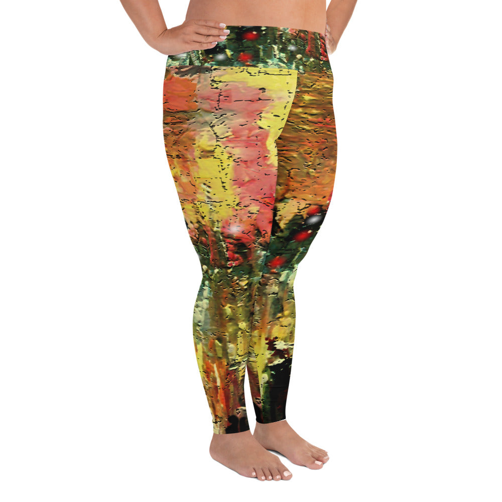 "City that never sleeps" Plus Size Leggings