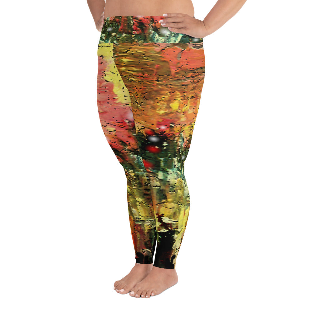 "City that never sleeps" Plus Size Leggings