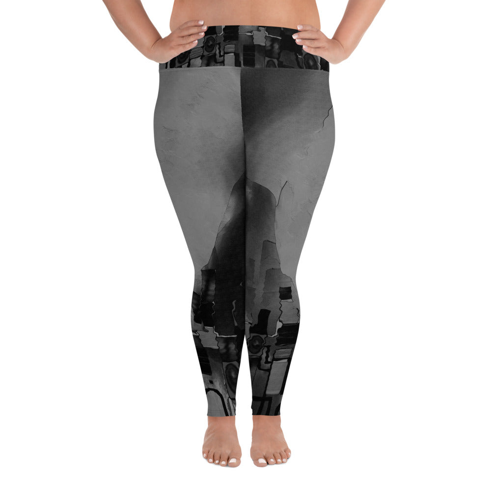 "Escape" Plus Size Leggings